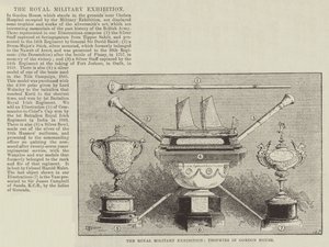 Královská vojenská výstava, trofeje v Gordon House od Thomas Harrington Wilson