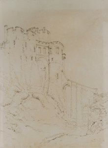 Doverský hrad od Thomas Hearne
