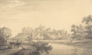 Windsorský zámek od Thomas Hearne