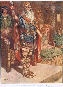 A hlasitě zvolal ve své velikosti (lit.) od Thomas Heath Robinson