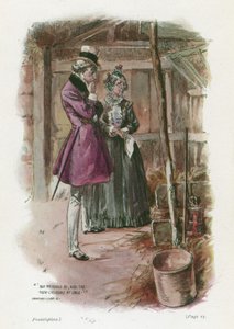"Ale radím ti, abys toho chudáka hned zabil." (barevná litografie)