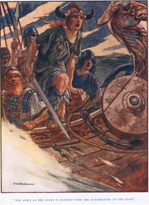 Pro rychlé na vůni je Frithiof (litho) od Thomas Heath Robinson