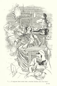 Ilustrace k Sentimentální cestě, Laurence Sterne (litografie) od Thomas Heath Robinson