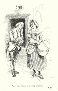 Ilustrace k Sentimentální cestě, Laurence Sterne (litografie) od Thomas Heath Robinson