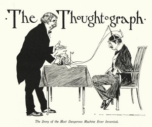 Myšlenkograf (litografie) od Thomas Heath Robinson