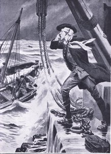 Osvětlit cestu k moři: Smeaton, ilustrace z Cassell