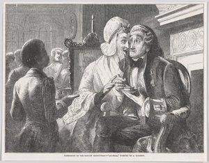 Scandal, from Illustrated London News, 15. února 1851, 15. února 1851. od Thomas Heaviside