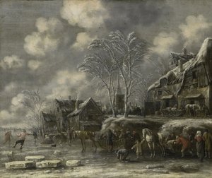 Zimní scéna, 1675