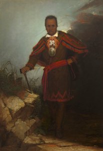 Červená bunda Sagoyewatha, 1868.