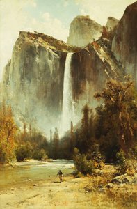 Svatební vodopády, Yosemite,