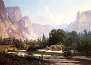 Indiánský tábor Paiute, Yosemite, 1890