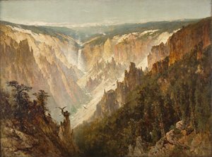 The Grand Canyon of the Yellowstone, c.1884