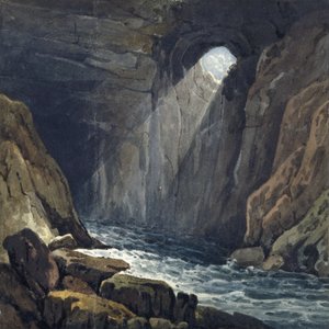 Interiér jeskyně Porth yr Ogof