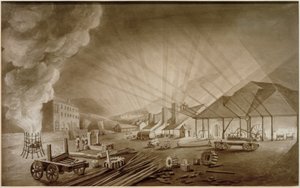 Válcovna v Merthyr Tydfil