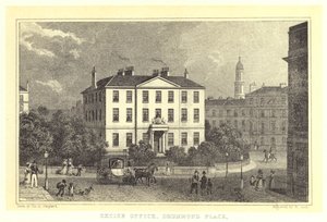 Spotřební úřad, Drummond Place (rytina) od Thomas Hosmer (after) Shepherd