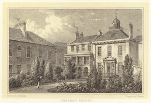 Chirurg Square (rytina) od Thomas Hosmer (after) Shepherd