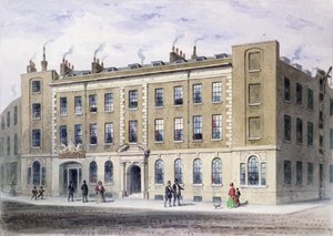 Apothecaries Lane, 1855 (wc na papíře) od Thomas Hosmer Shepherd