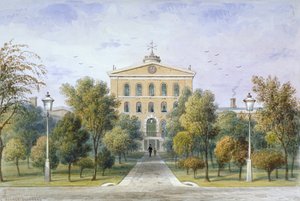 Bridewellova věznice v Tothill Fields, Westminster, Londýn, c1850 od Thomas Hosmer Shepherd