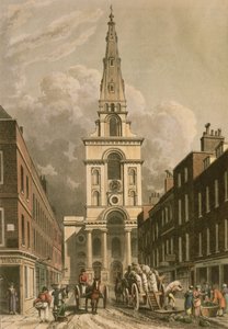 Christchurch, Spitalfields od Thomas Hosmer Shepherd