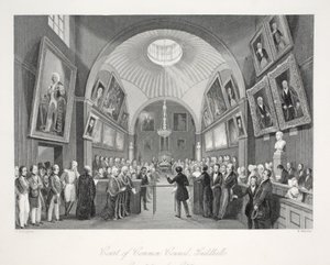 Court of Common Council, Guildhall, z hospody 
