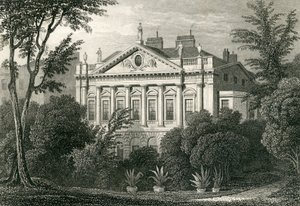 Dům hraběte Spencera, Green Park, 1829 od Thomas Hosmer Shepherd
