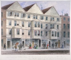Fetter Lane, City of London, 1855 od Thomas Hosmer Shepherd