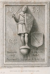 Chlap, hrabě z Warwicku od Thomas Hosmer Shepherd