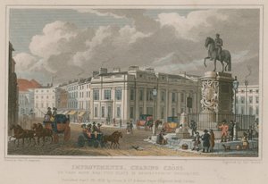 Zlepšení, Charing Cross, Londýn od Thomas Hosmer Shepherd