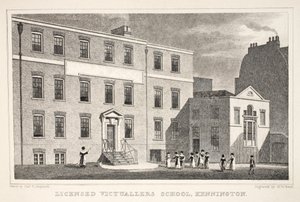 Licensed Victuallers School, Kennington, z publikace "London and it