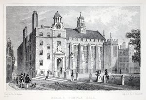Middle Temple, z hospody 