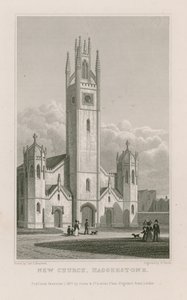 Nový kostel, Haggerston od Thomas Hosmer Shepherd