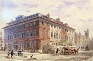 Old House in New Street Square, South East Front od Thomas Hosmer Shepherd