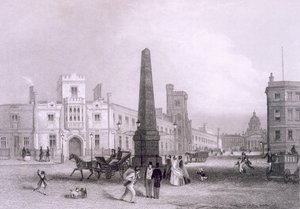 Škola pro chudé nevidomé a nemocnice Betlém, c.1851-55 od Thomas Hosmer Shepherd