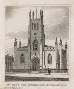 Kostel svatého Marka, Clerkenwell od Thomas Hosmer Shepherd