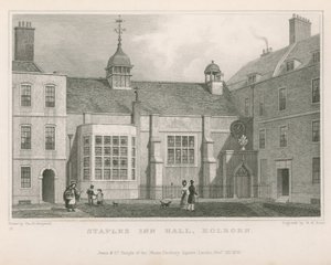 Staples Inn Hall, Holborn od Thomas Hosmer Shepherd