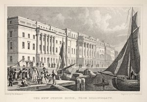 The New Custom House, z Billingsgate, z hospody 