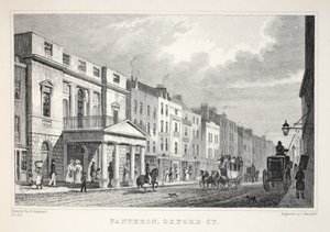 Pantheon, Oxford Street, z hospody 