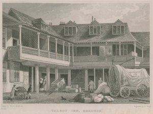 The Tabard Inn, Southwark od Thomas Hosmer Shepherd