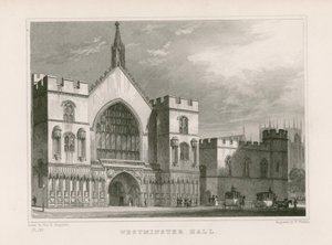 Westminster Hall od Thomas Hosmer Shepherd
