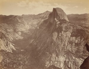 [Half Dome z Glacier Point, Yosemity] od Thomas Houseworth and Company