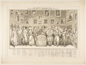 Matoušova orama pro rok 1827 nebo Cockney Gleanings, to není dobré, 26. března 1827. od Thomas Howell Jones
