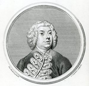 Francesco Bernardi Senesino (1686-1758) (mezzotinta) od Thomas Hudson