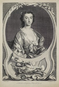 Mrs. Cibber, ryl J. Marchand (fl.1749), 1749 od Thomas Hudson