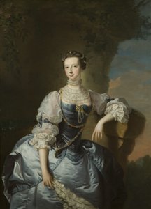 Portrét paní Emmy Harveyové od Thomas Hudson