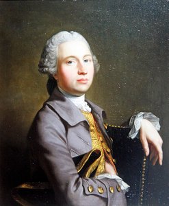 Portrét gentlemana (olej na plátně) od Thomas Hudson