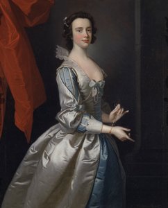 Portrét ženy, pravděpodobně Elizabeth Aislabie, ze Studley Royal, Yorkshire od Thomas Hudson