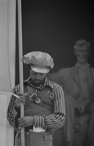 Sjezd Černých panterů, Lincolnův památník od Thomas J. O