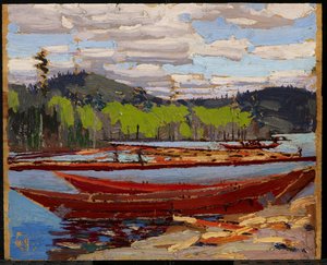 Lodě, léto 1916 od Tom Thomson