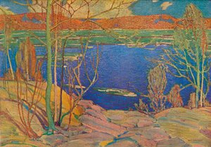 Jarní led, 1916, 1937 od Tom Thomson