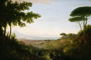 Neapolský záliv, asi 1778 (olej na plátně)